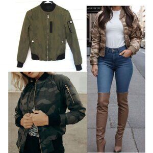 OROBOS Reversible Sporty Jacket Camo & Black Size XXS